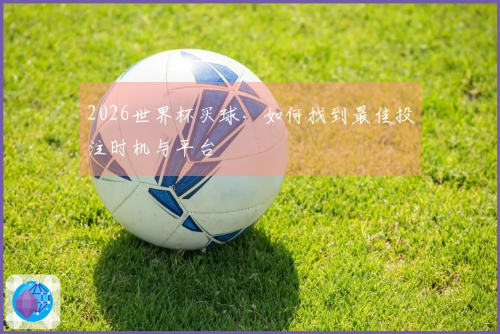 2026世界杯买球，如何找到最佳投注时机与平台